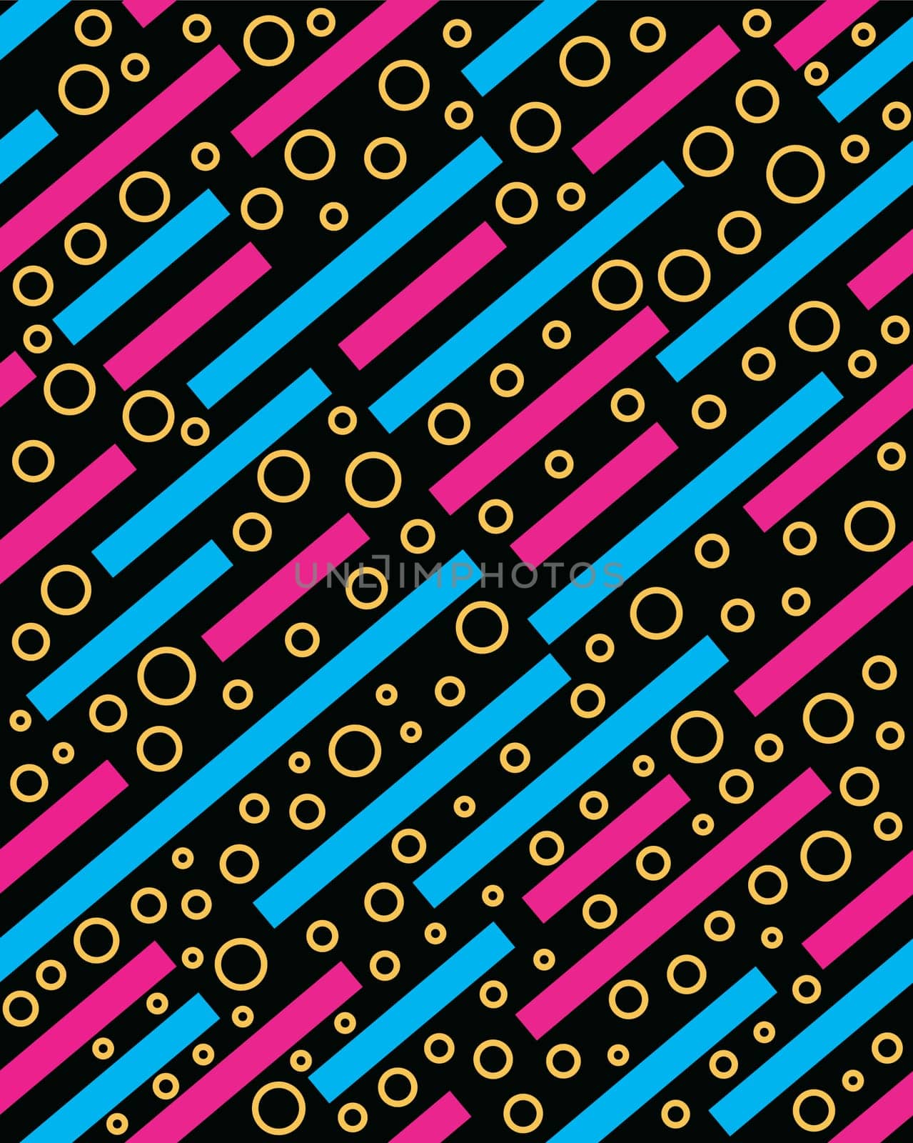 Retro vintage 80s memphis fashion style seamless pattern illustration background. Ideal for fabric design, paper print and website backdrop. EPS10 vector file.