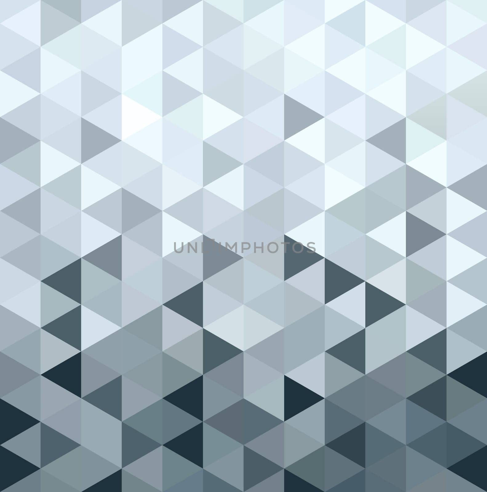 Metal silver seamless pattern in low polygon mosaic style. Ideal for web background, print, or greeting card. EPS10 vector.