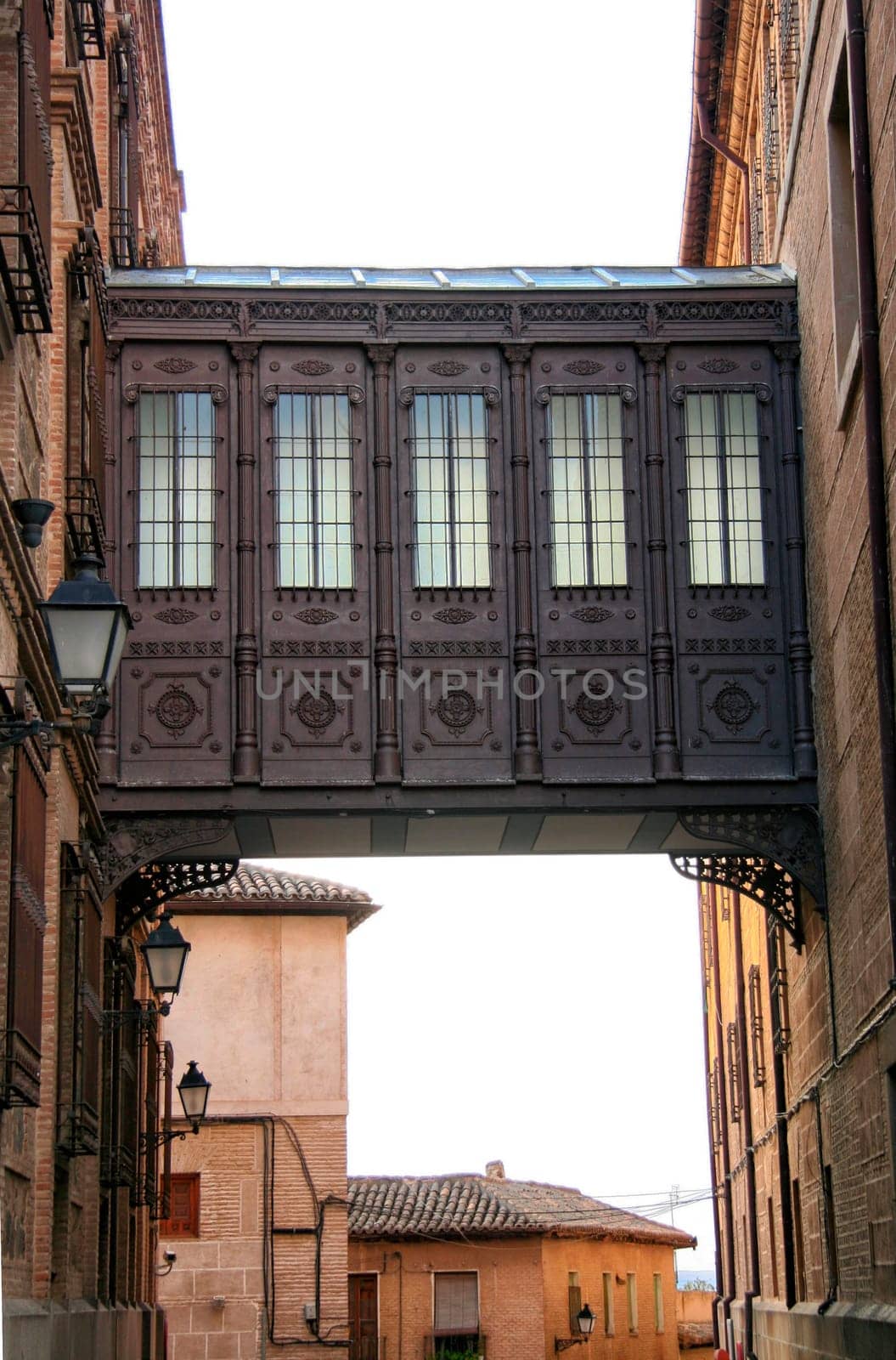 Skywalk of the Royal College of Noble Maidens in Toledo, Spain