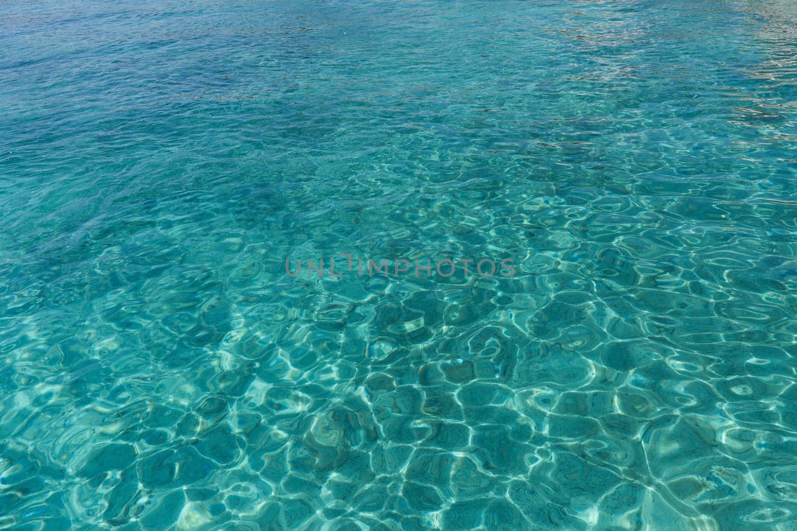 Clear turquoise water at Maddalena Archipelago in Sardinia