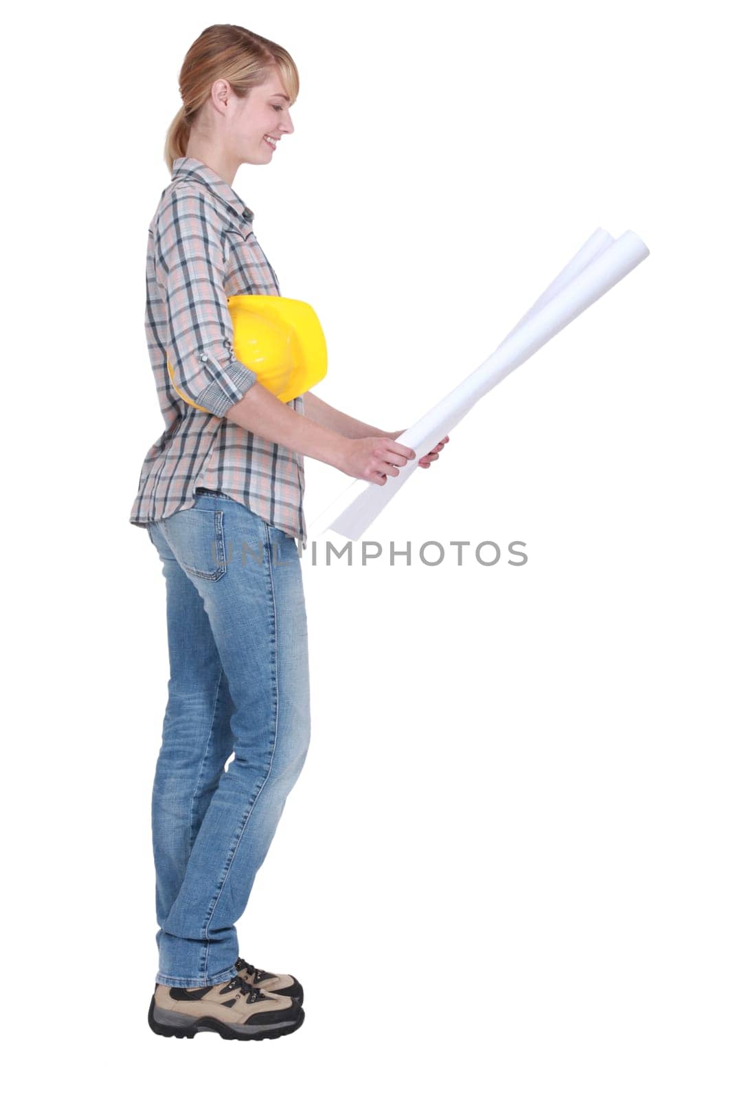 Female DIY fan