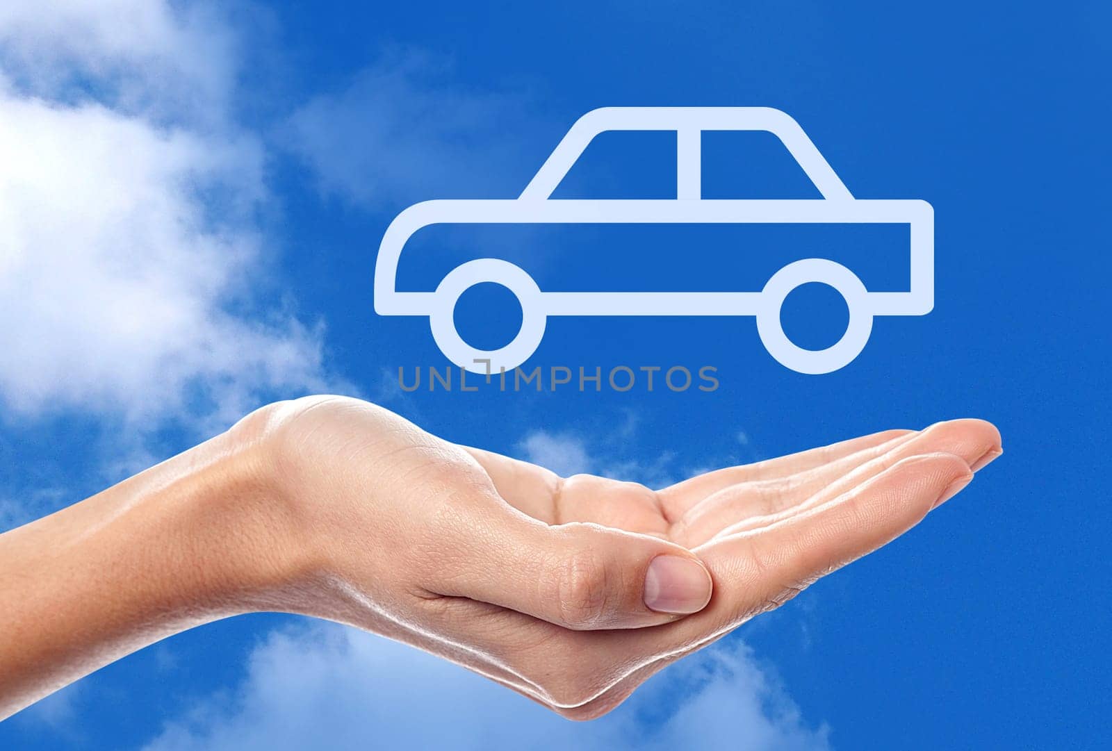 Car icon, drive safe, stay safe.