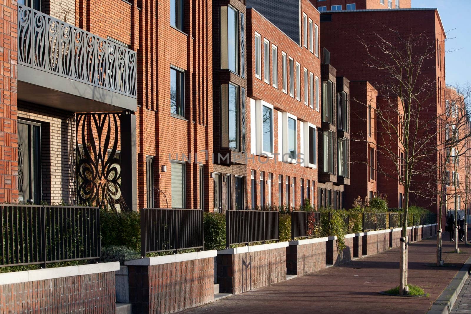 Residential district Crooswijk in Rotterdam, the Netherlands