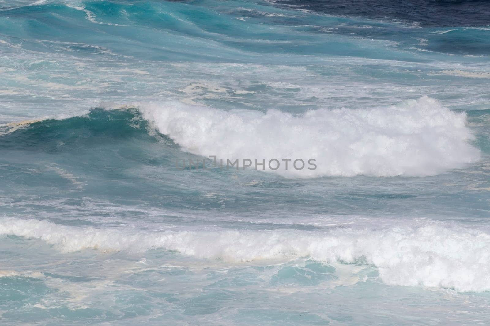 tossing sea on sao miguel