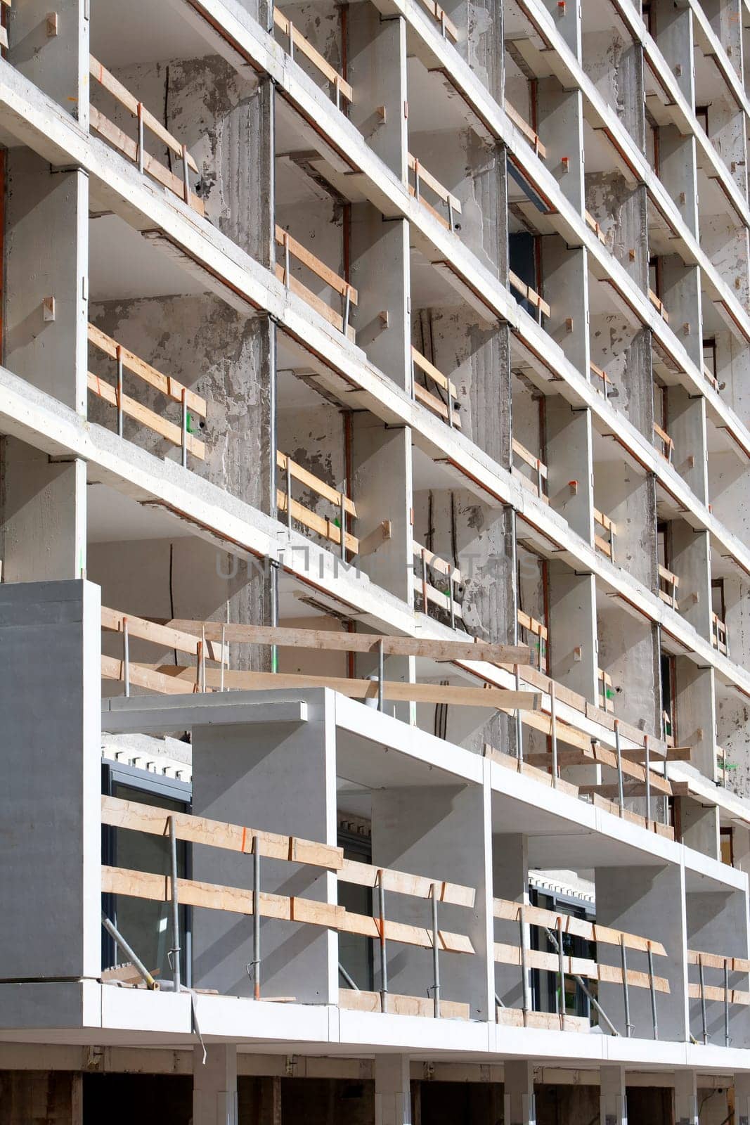 Complete renovation of an apartment block