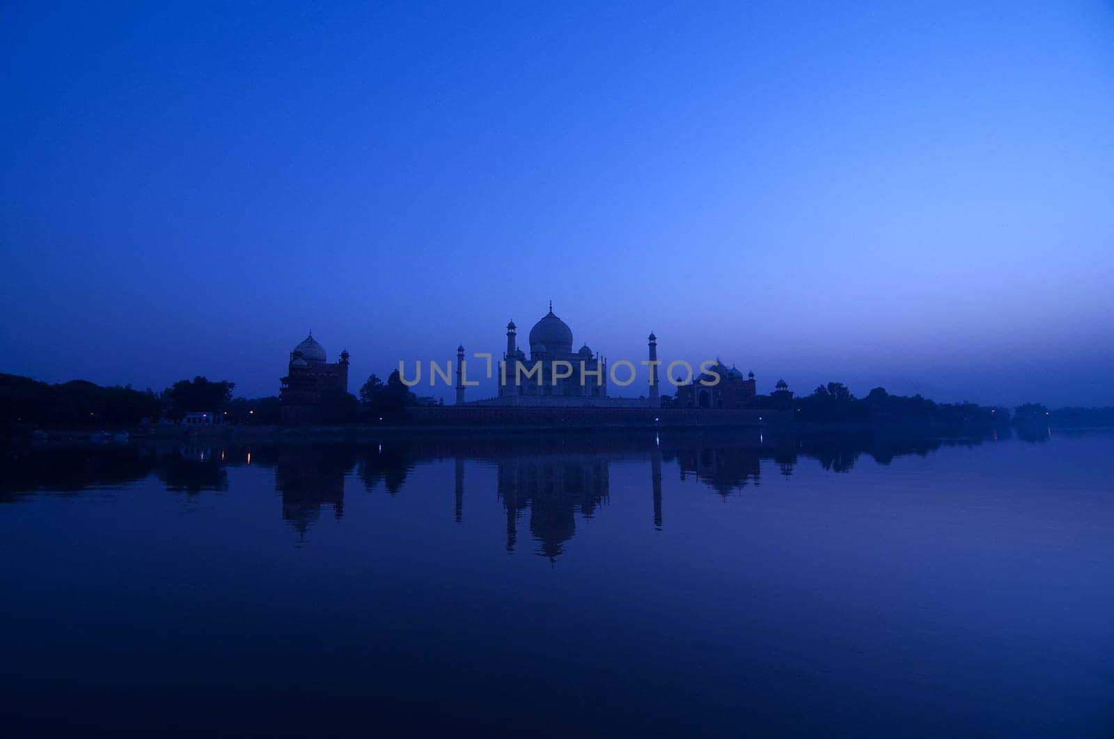 Taj Mahal in twilight, Agra, India
