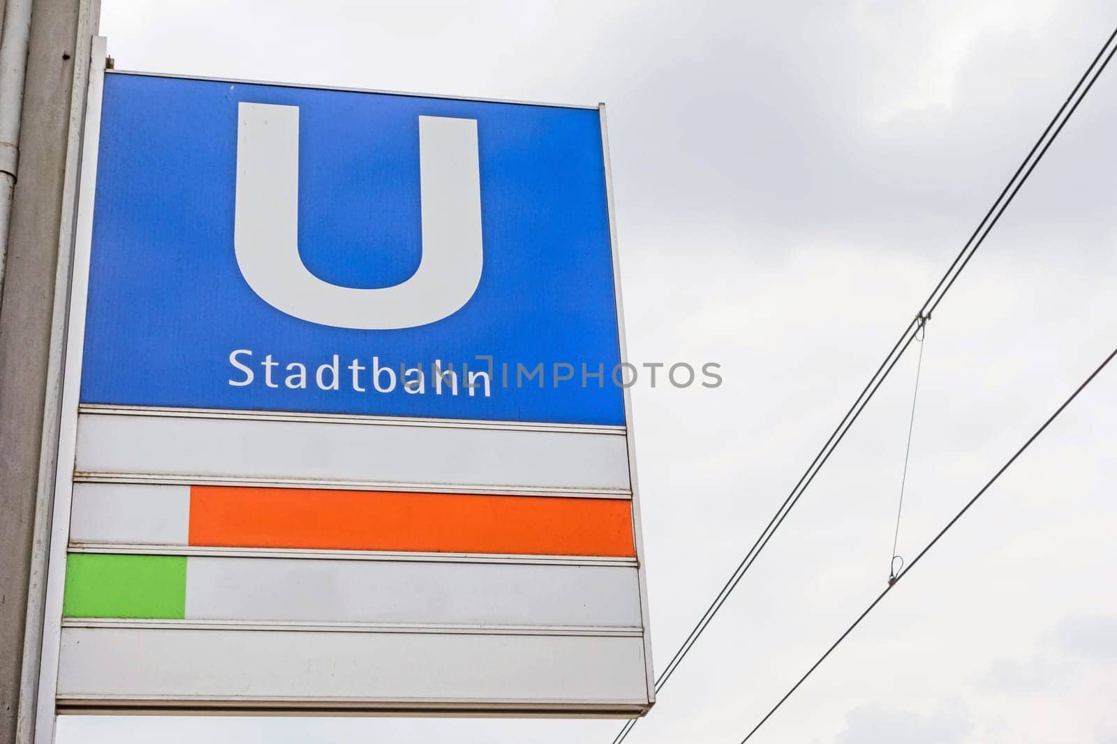 Tram sign (Stadtbahn), South Germany