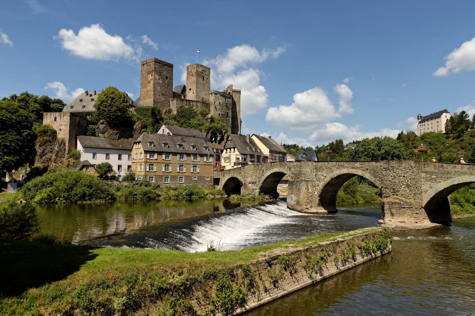 Runkel Castle on the Lahn