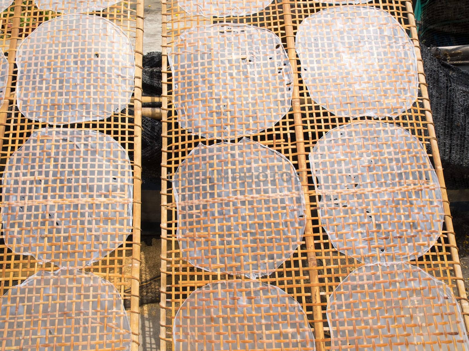 rice paper in mekong delta vietnam
