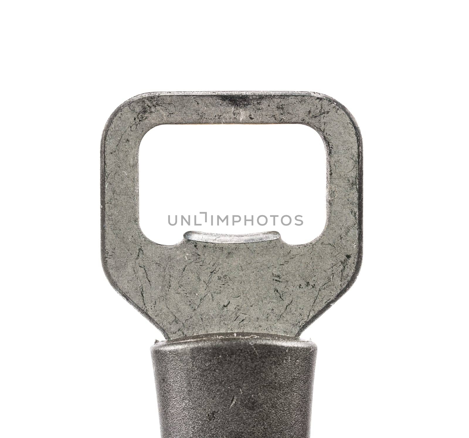 Bottle Opener Close Up on a white background.