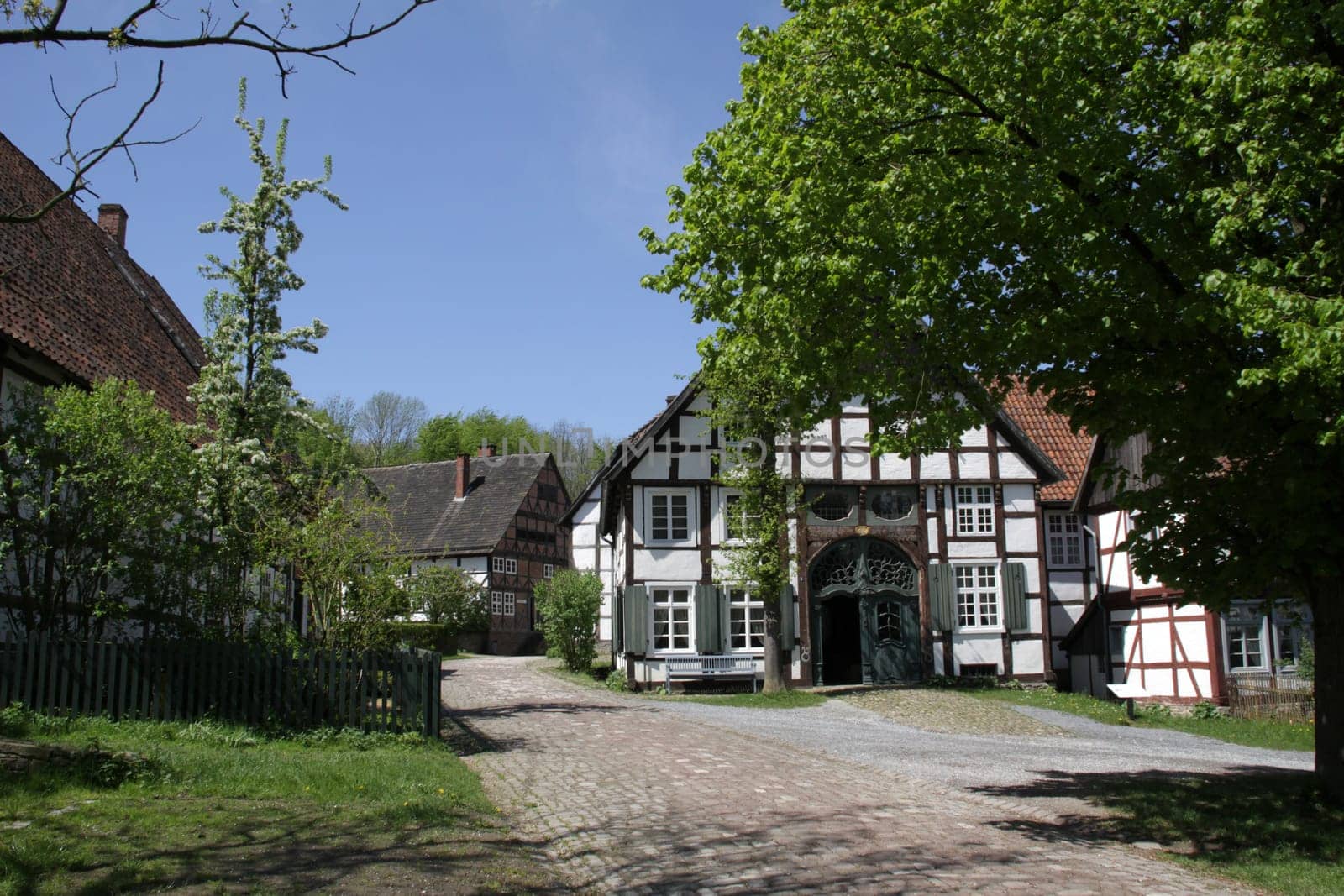 Half-timbered house in Lipperland