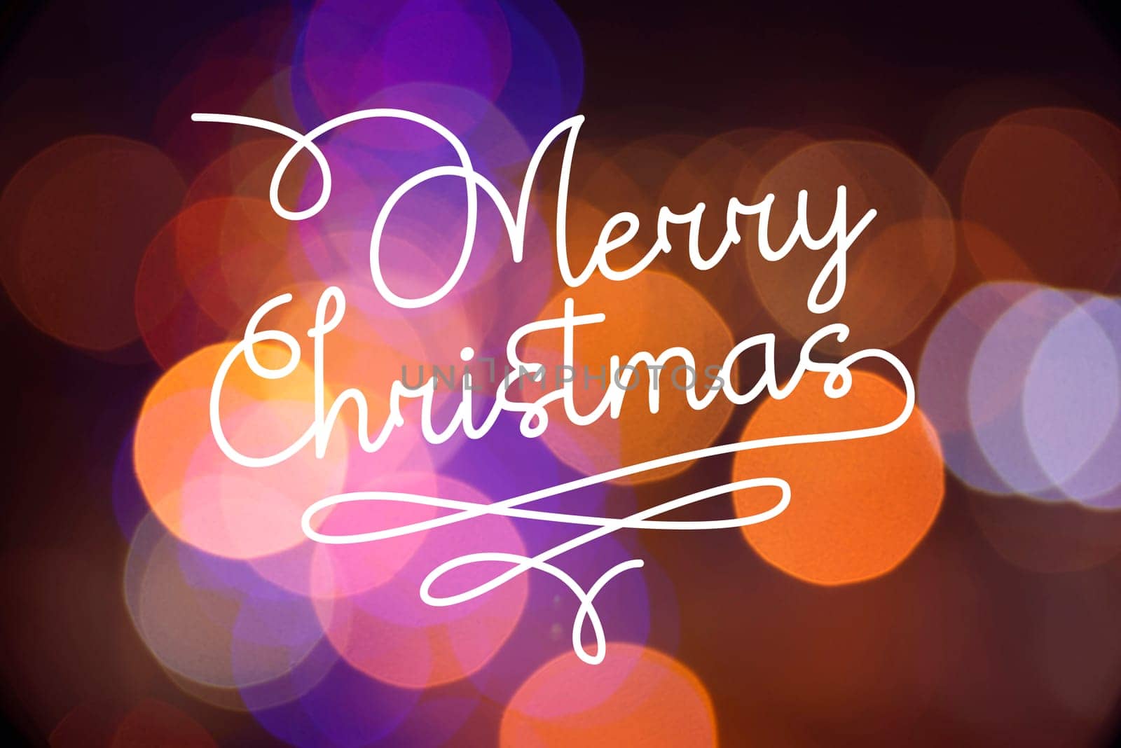 Merry christmas simple greeting card