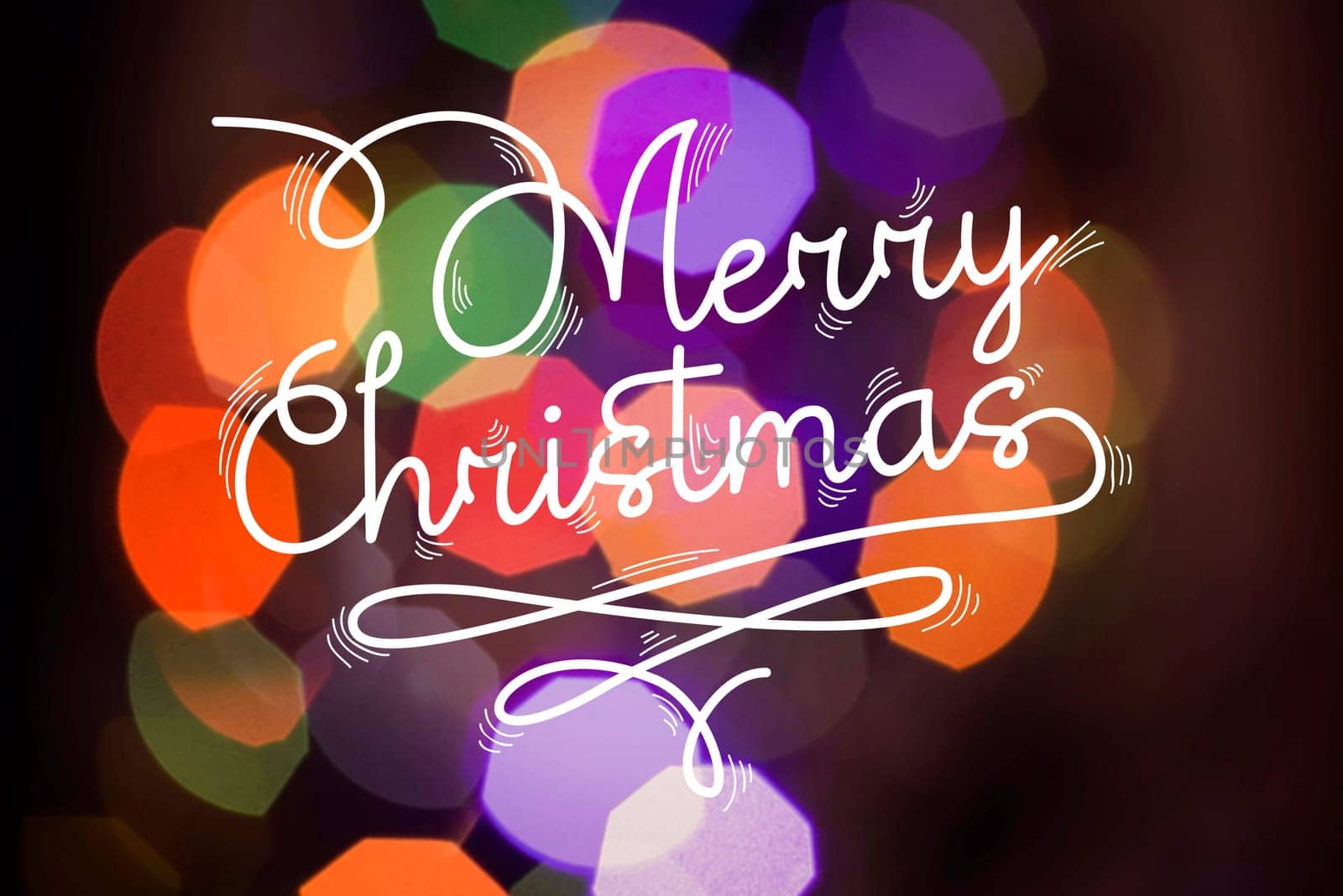 Merry christmas greeting card