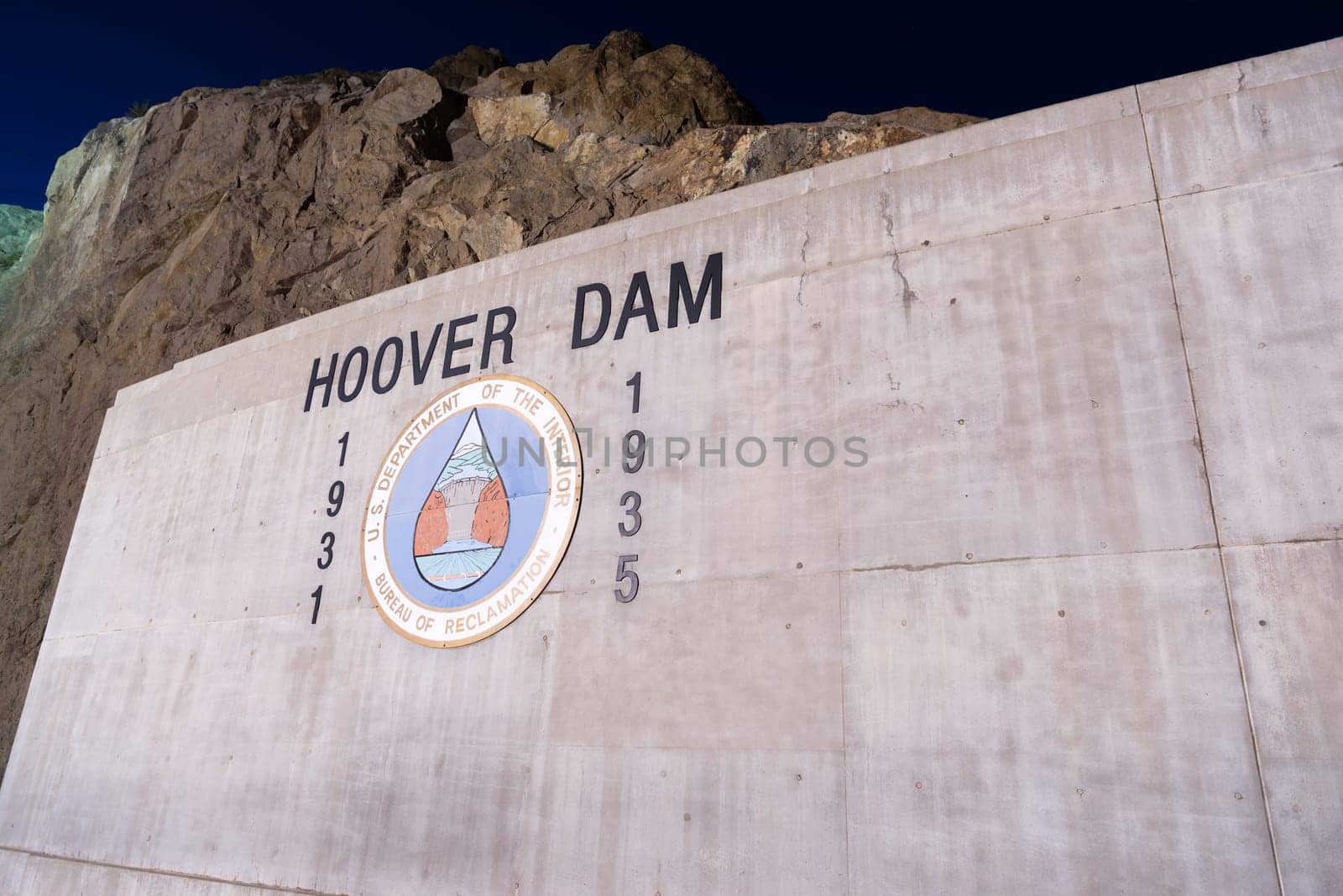 Lake Mead The Colorado River Hoover Dam Nevada Arizona