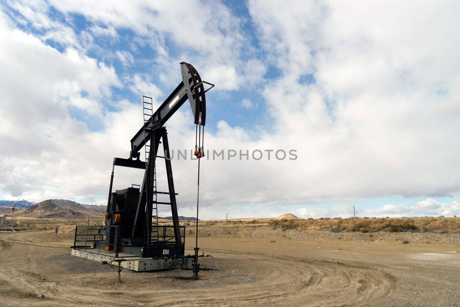 A device used for oil exploration in Wyoming