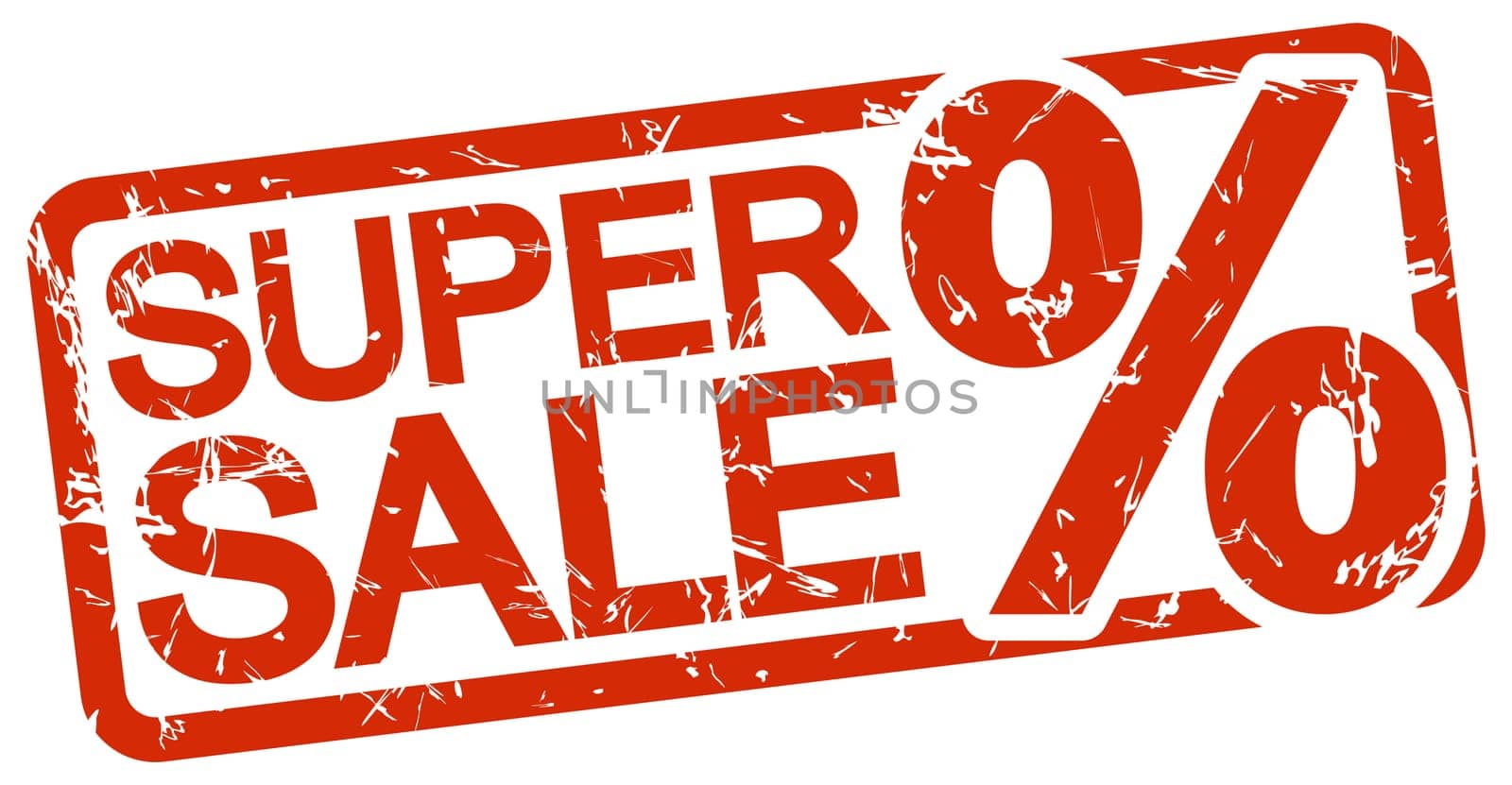 grunge stamp with frame colored red and text super sale