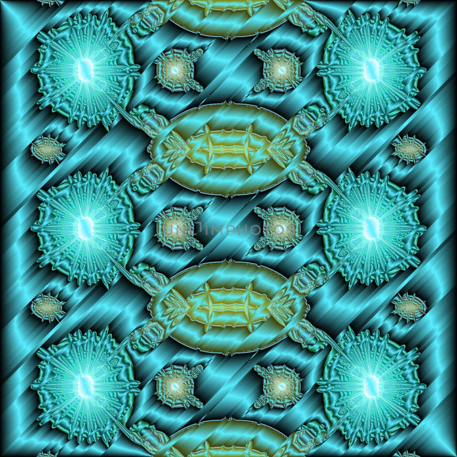 modern artistic pattern with pixels and lights