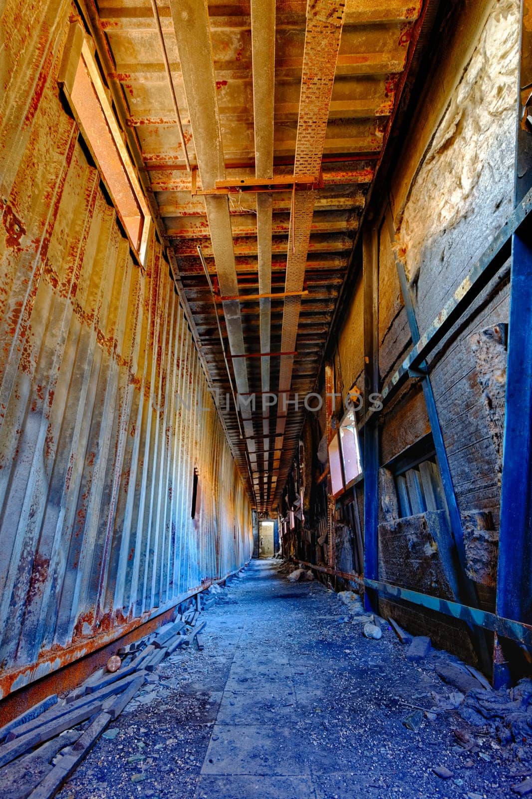 oomsday destruction ruins factory damage