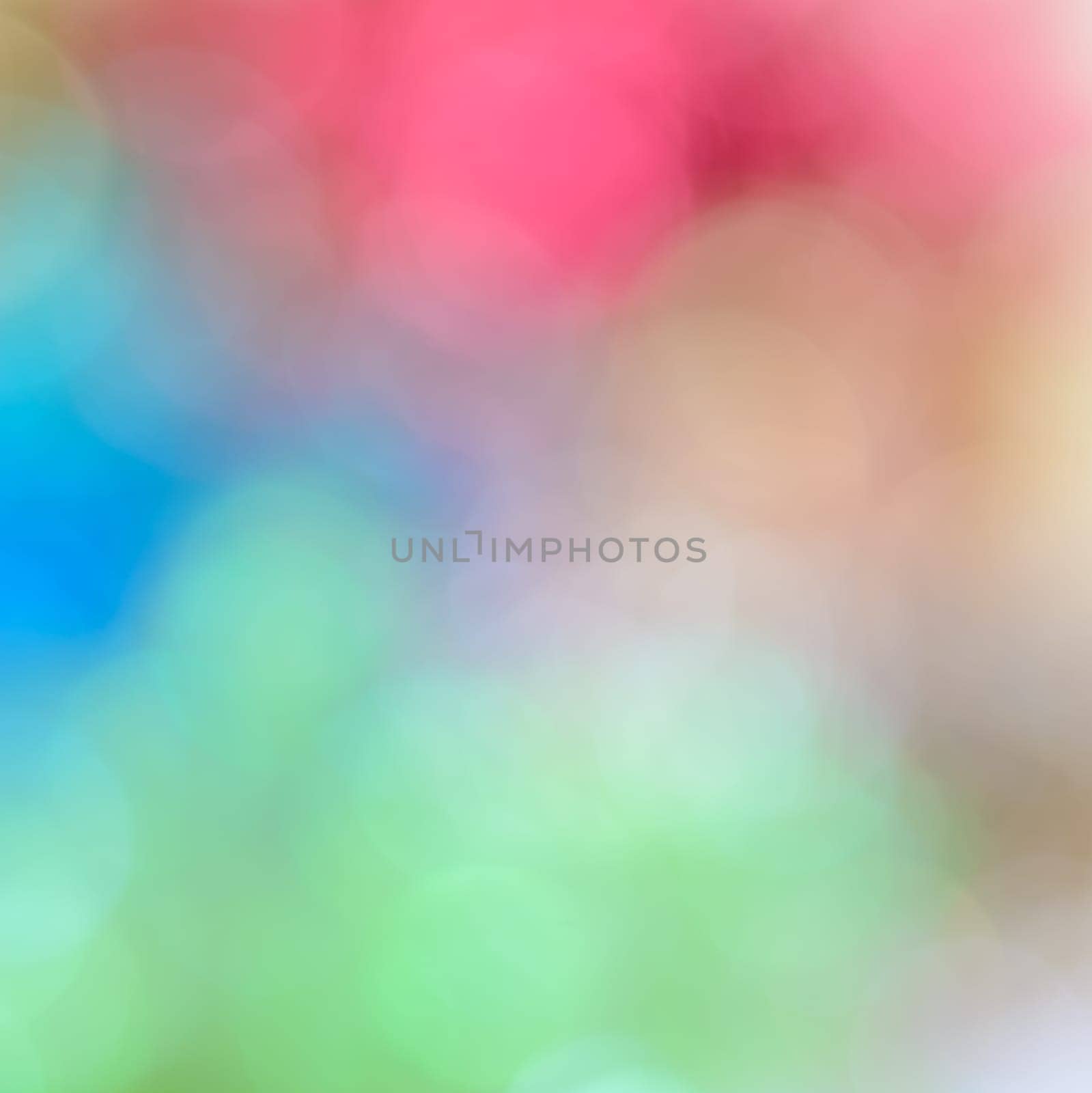 Abstract colorful bokeh background of defocused twinkling lights