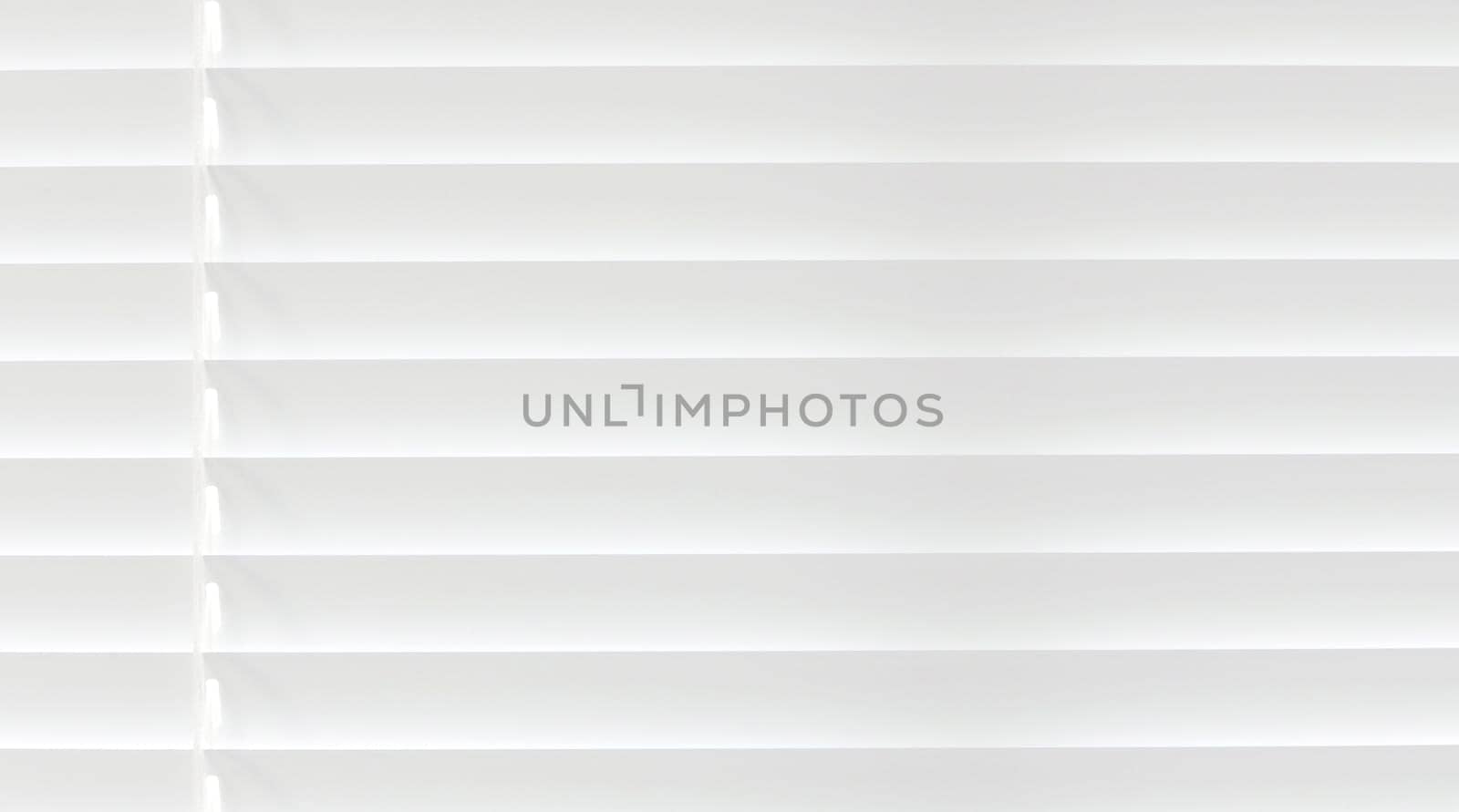 White venetian blind lifted background