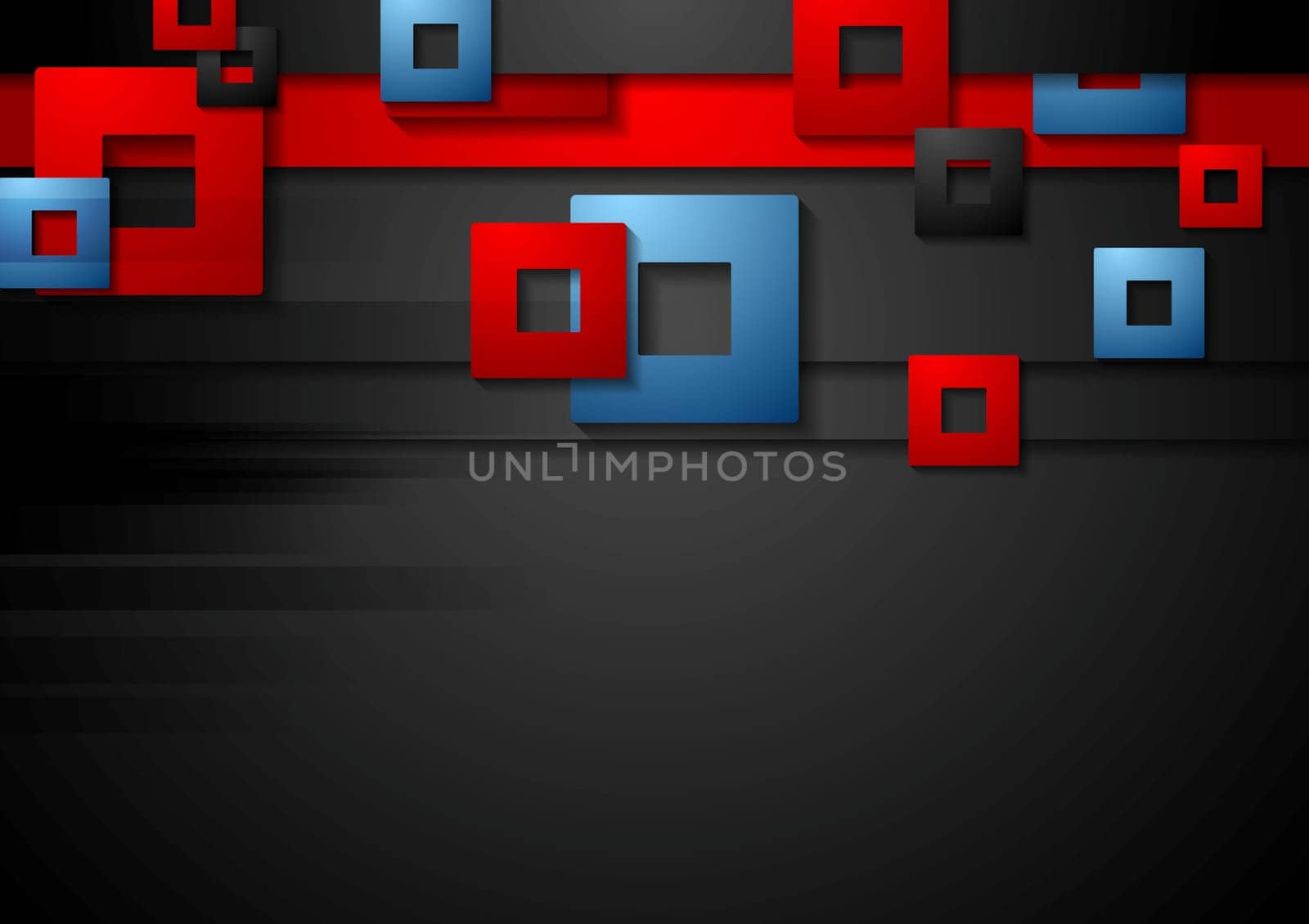 Dark corporate geometric background