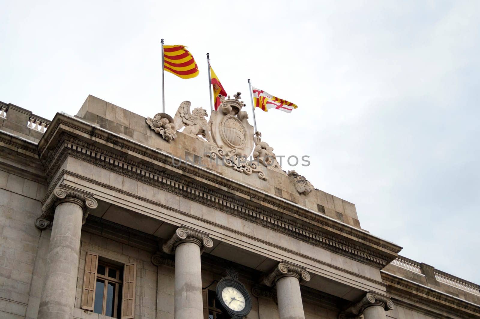 Barcelona city hall building (Ajuntament de Barcelona)