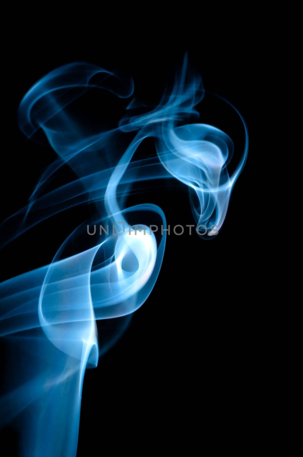 Incense taking the shape of a bird that seems to be crying