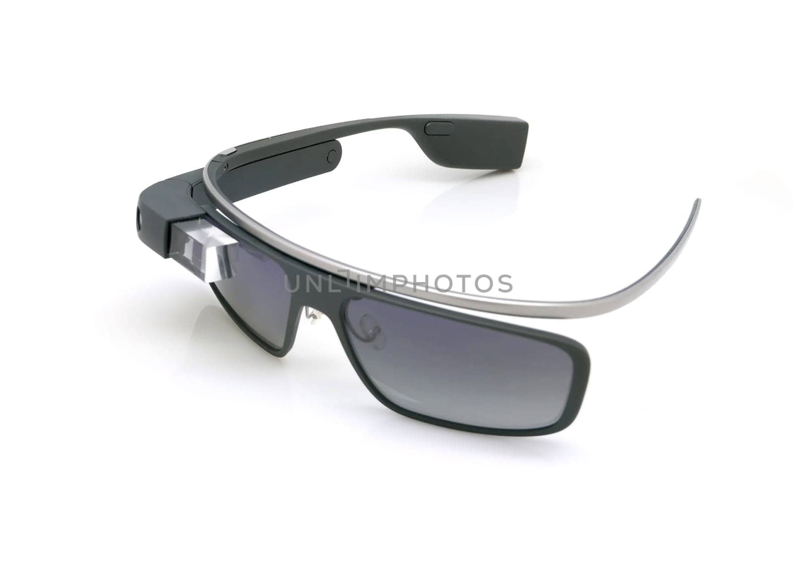 Google glass portable computer display