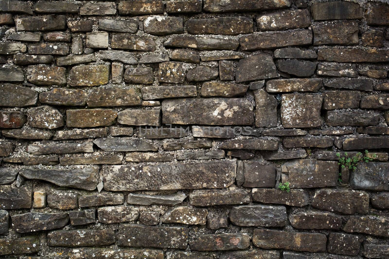 Background texture of stone wall close up.