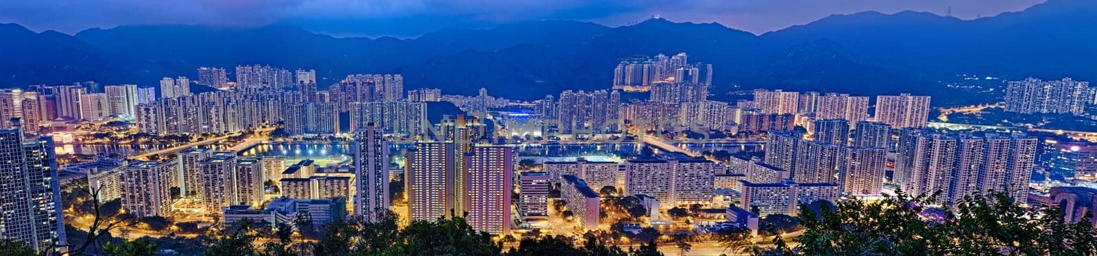 Hong Kong Sha Tin at Night