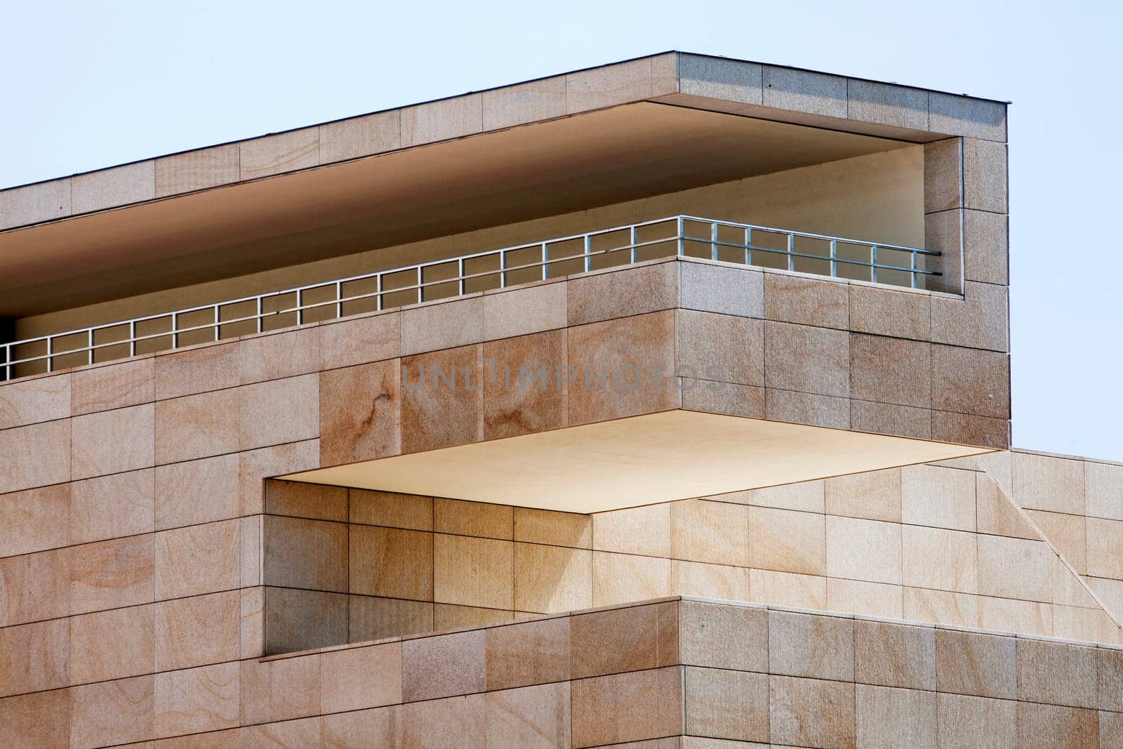 Abstract detail of a modern building