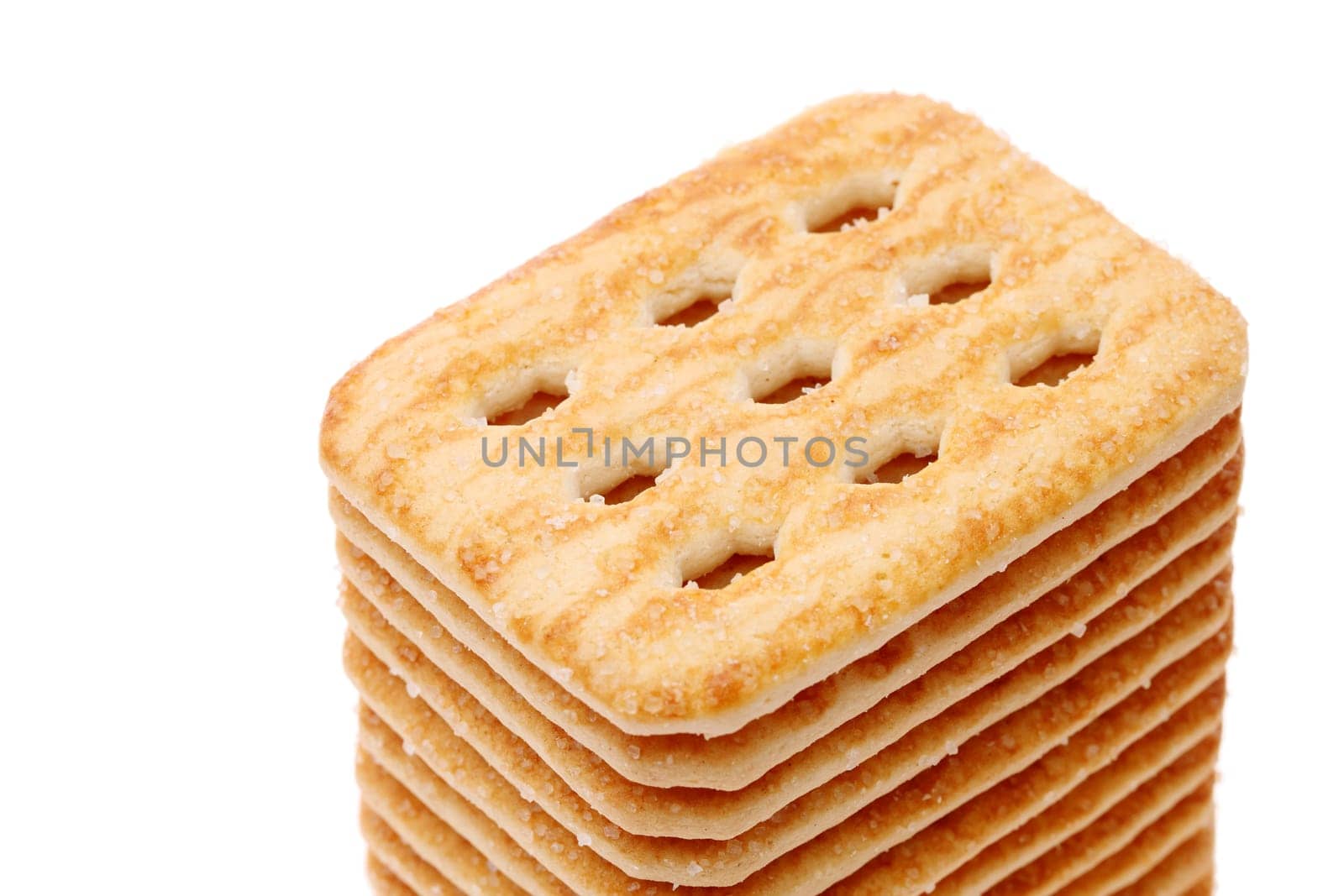 stack of sweet sugar cookies