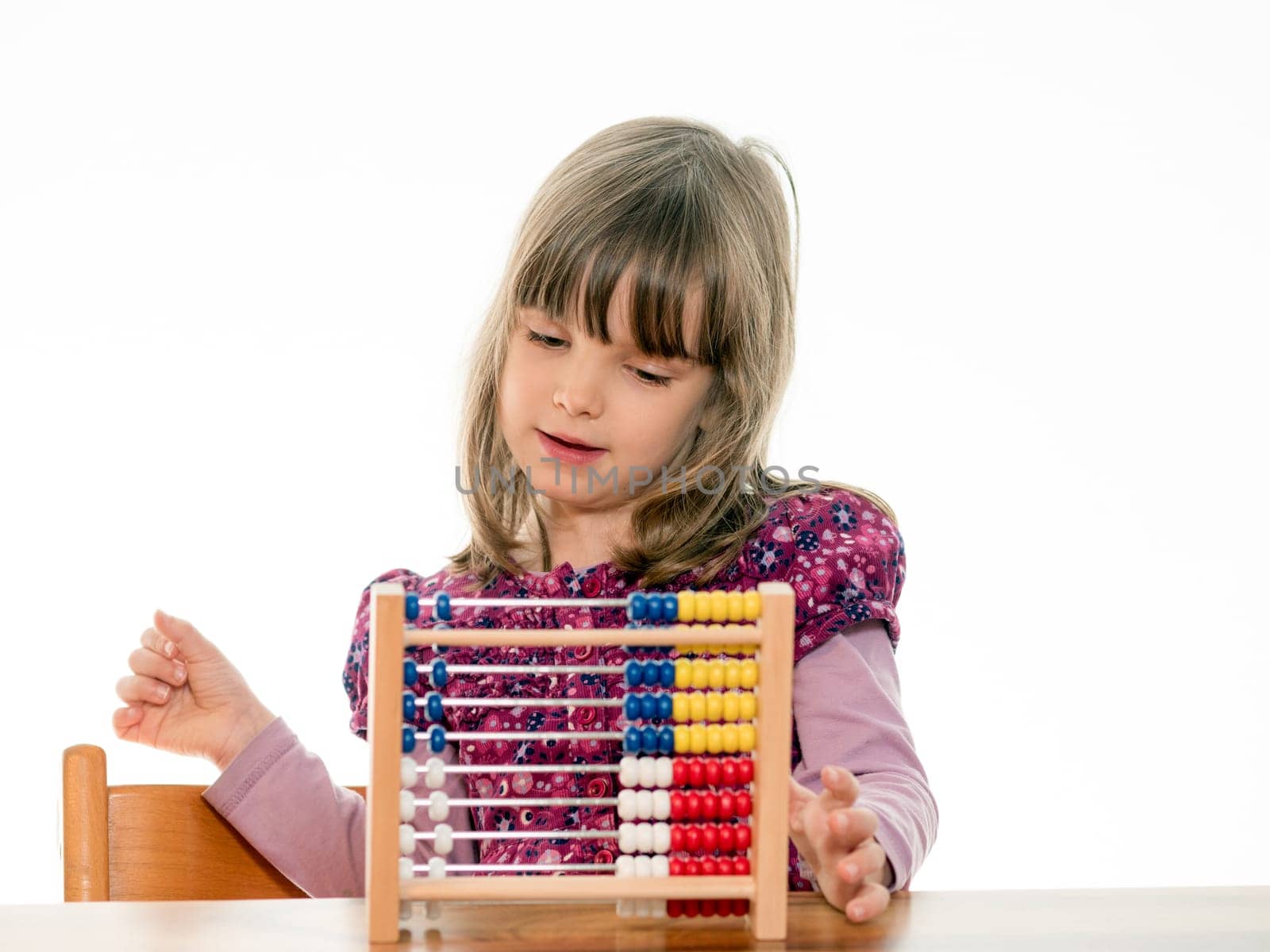 child expects abacus