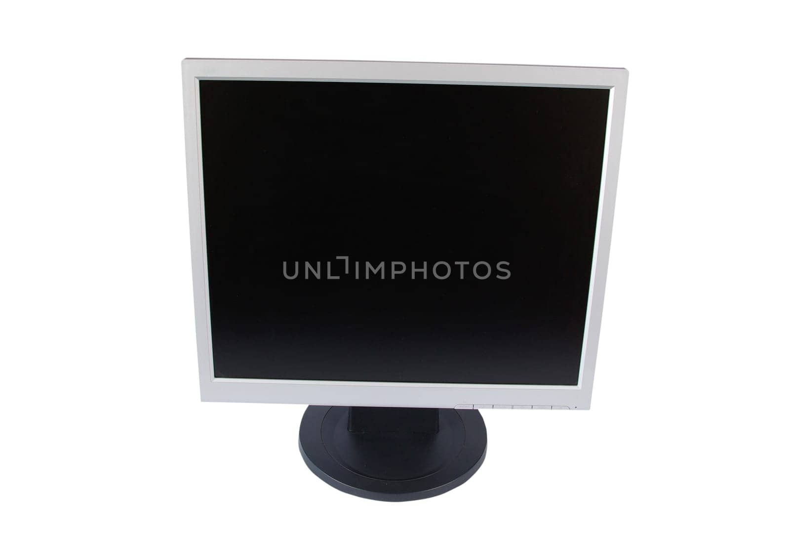 monitor isolated over white background