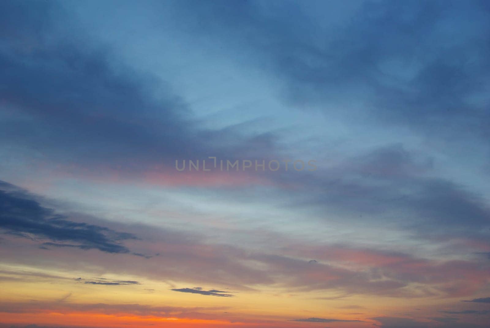 Sky background with tiny clouds
