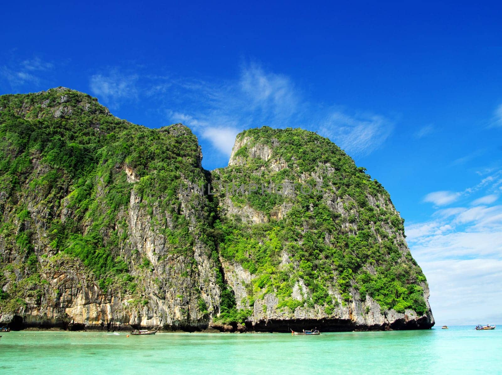 rocks and sea in Krabi Thsiland