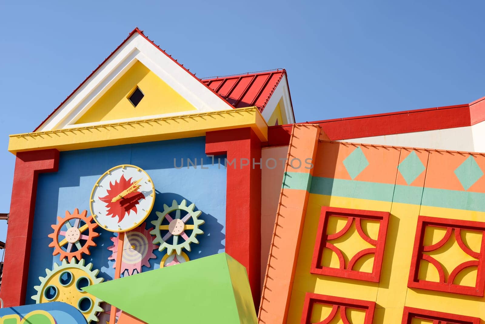 colorful houses architecture a fantasy land