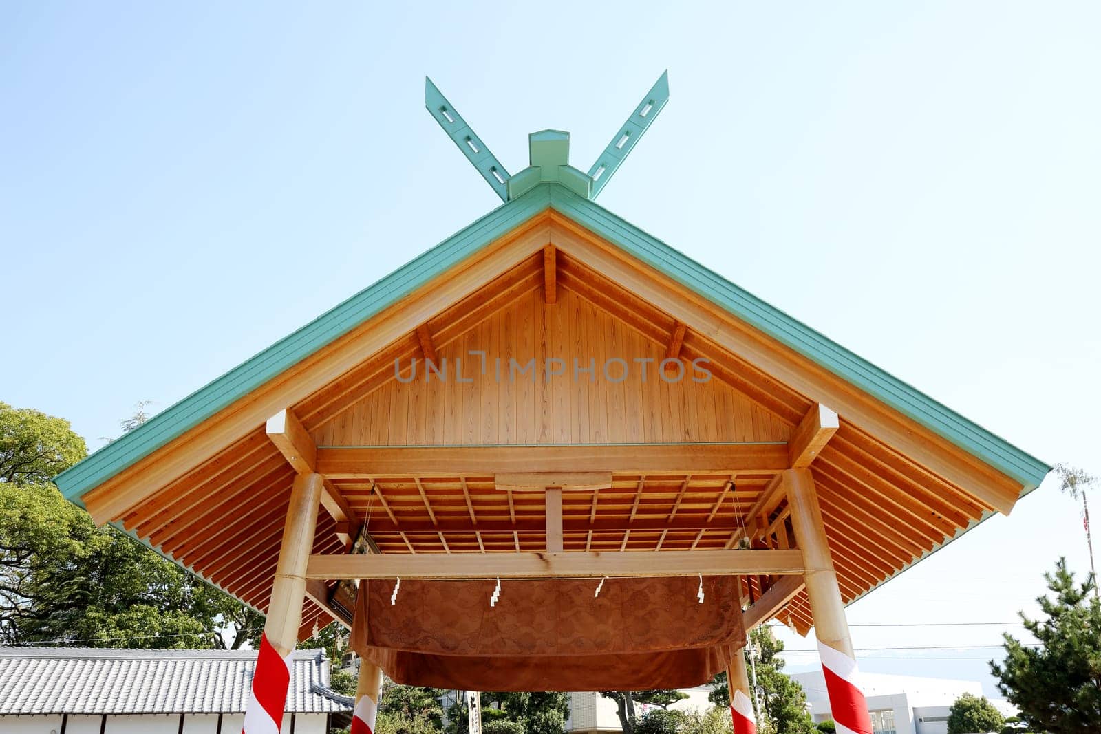 House of Japanese sumo wrestling, Kagawa Japan