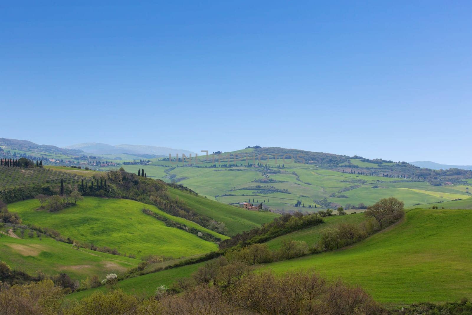 View of Valle Orcia in Tuscany