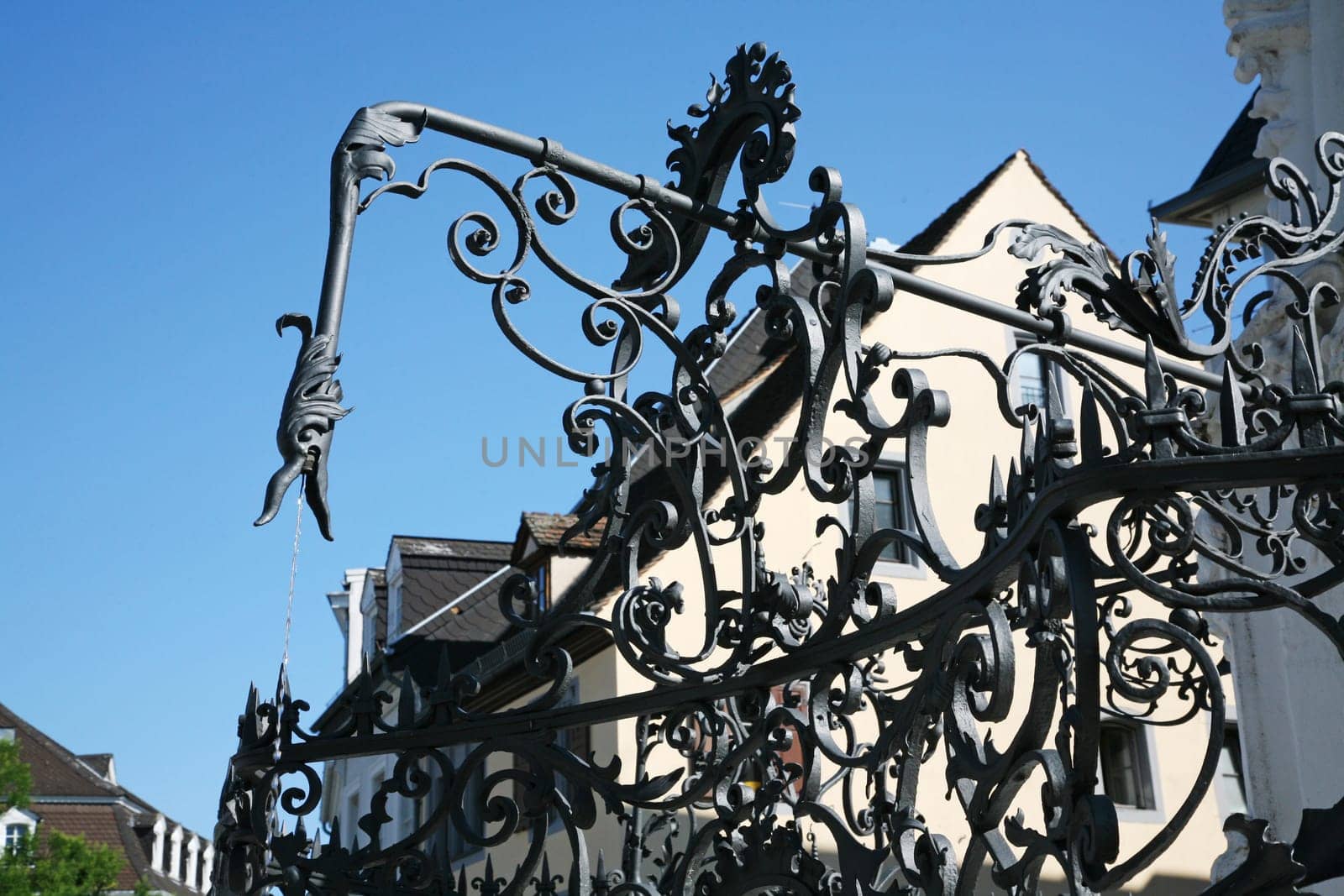 Fountain at St. Johanner Markt in Saarbrücken