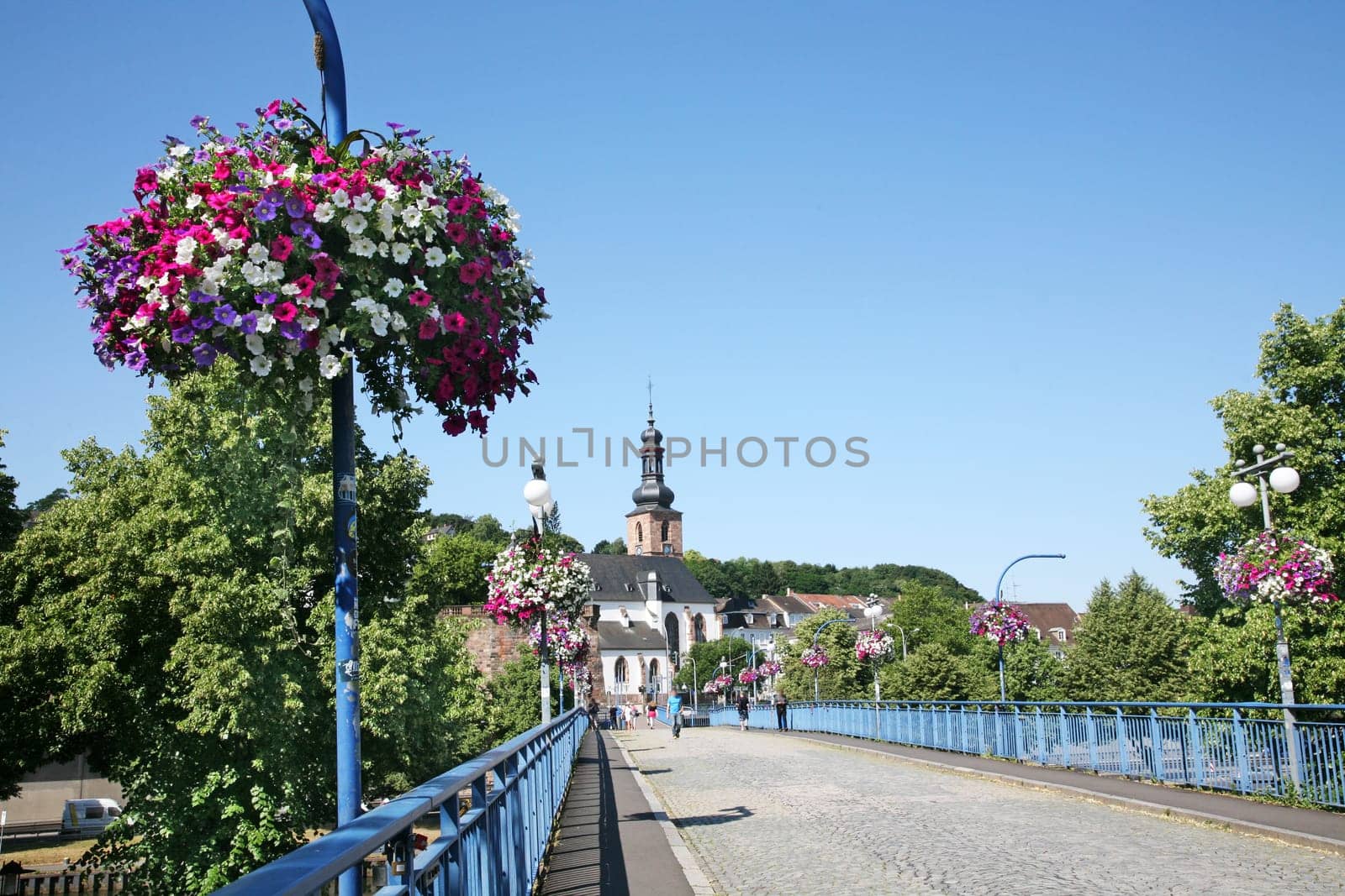 The old bridge in Saarbrücken