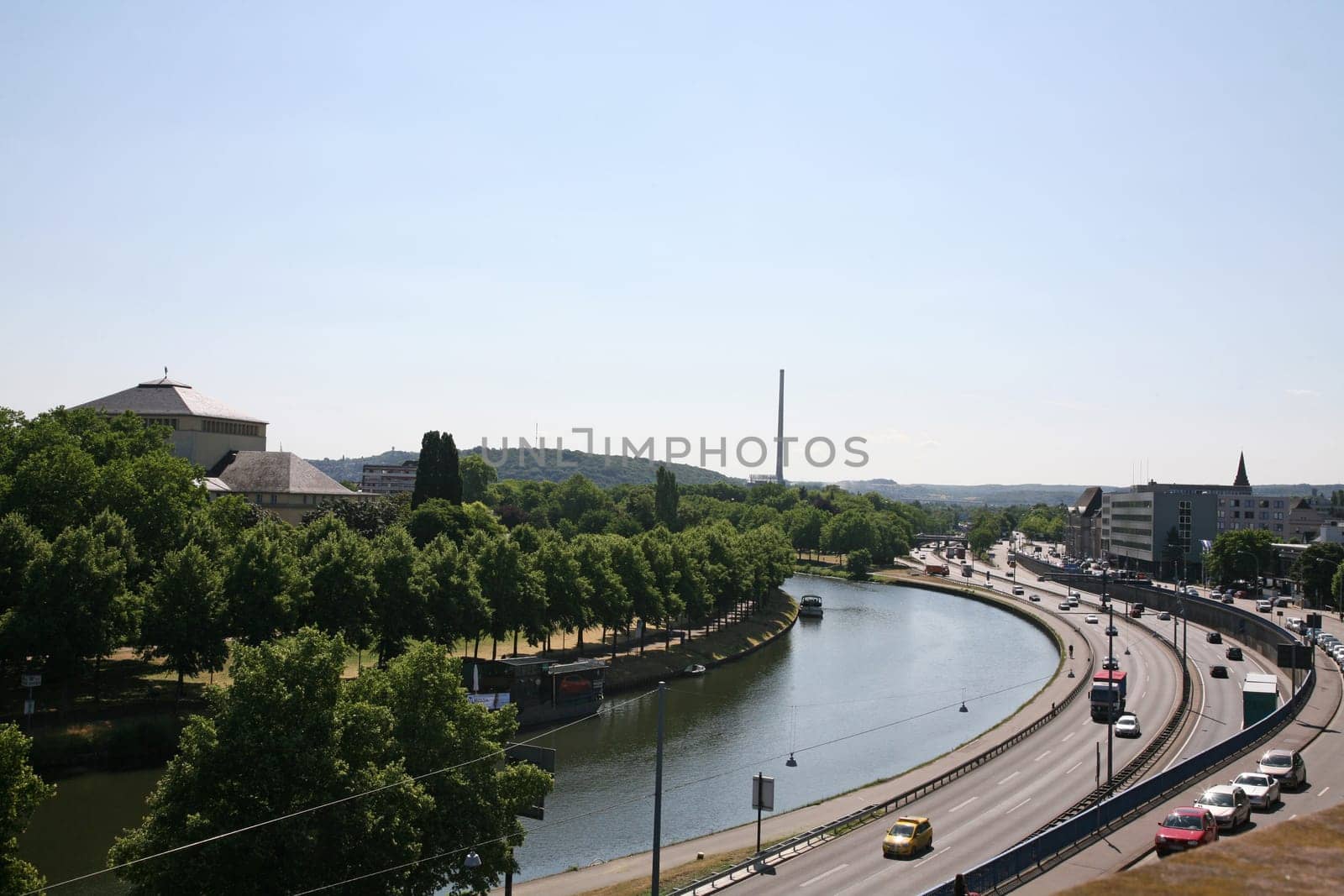 The Saar in Saarbrücken