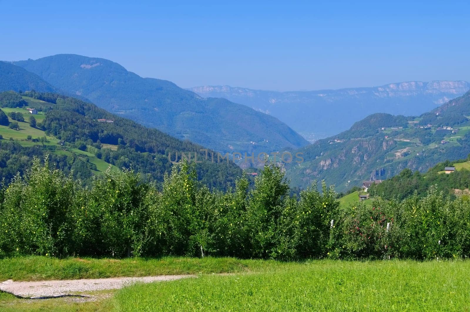 Eisack Valley in the Dolomites - Eisack valley in italian Dolomites 01