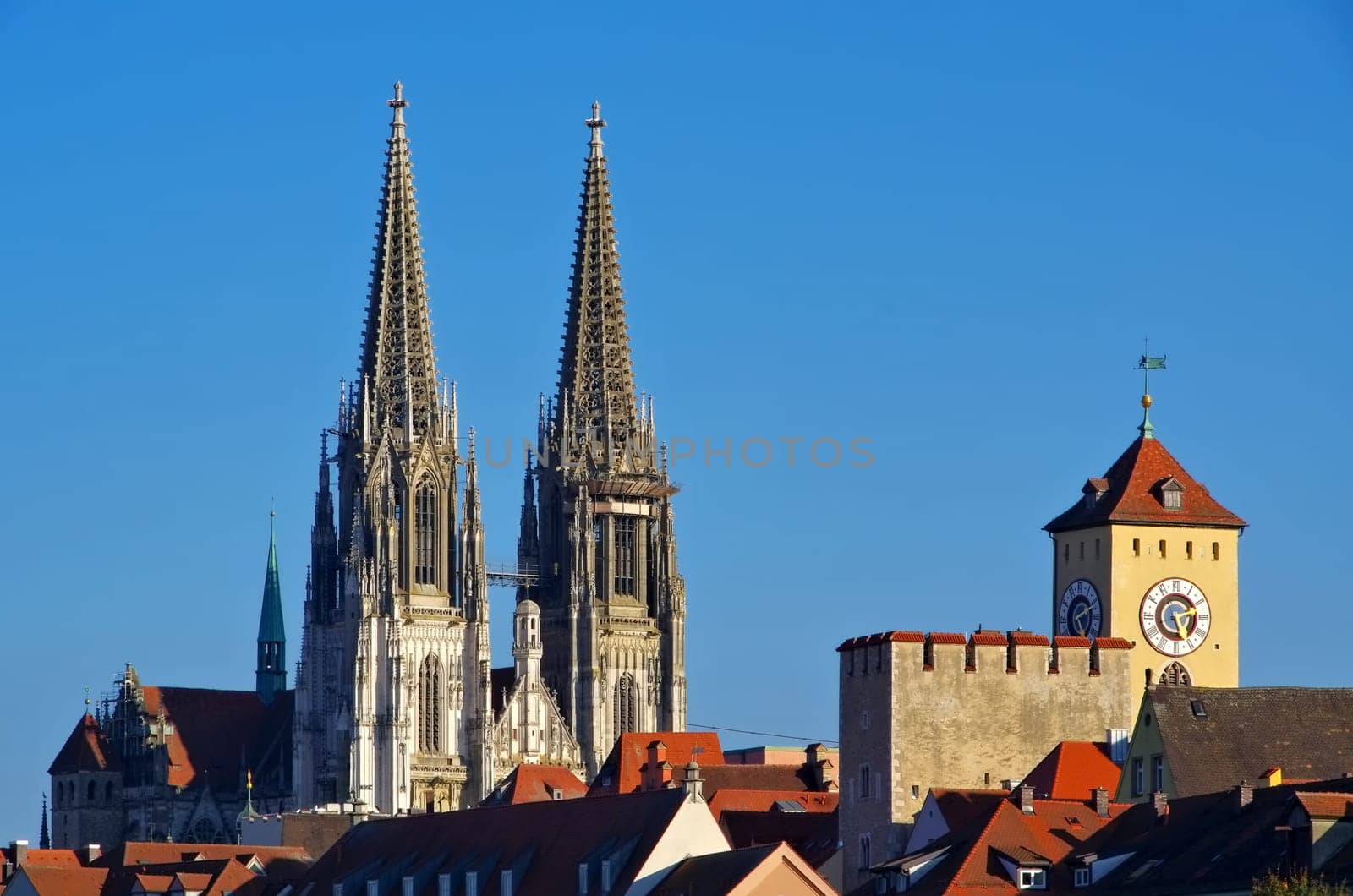 Regensburg,the cathedral - Regensburg,the gothic cathedral