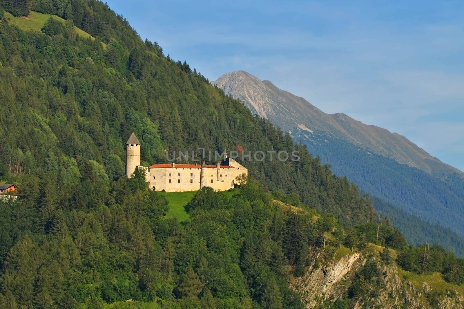 Sterzing,the castle Of Sprechenstein in South Tyrol - Sterzing in Alto Adige,the castle Sprechenstein