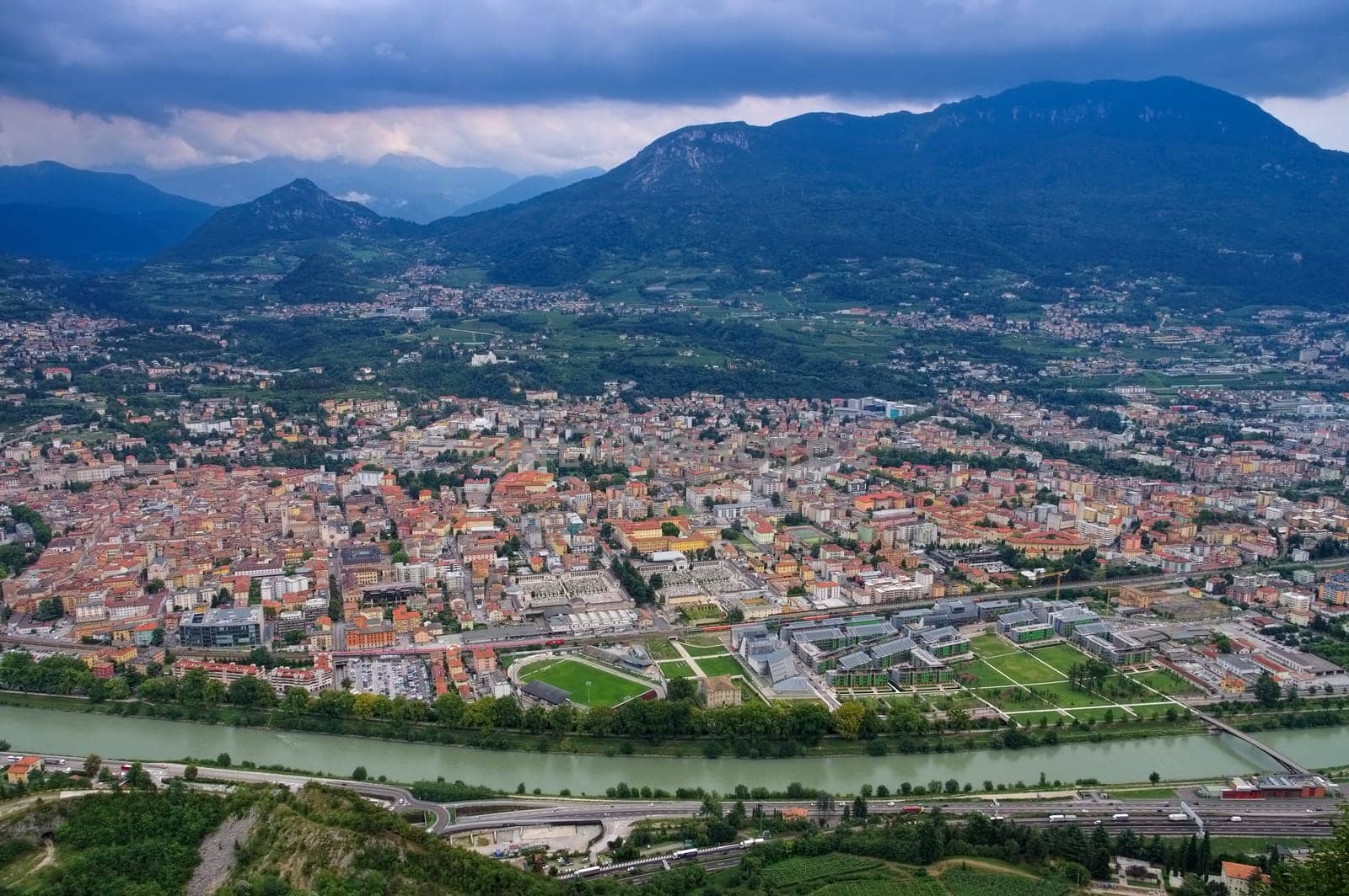 the Italian town of Trento - the italian town Of Trento