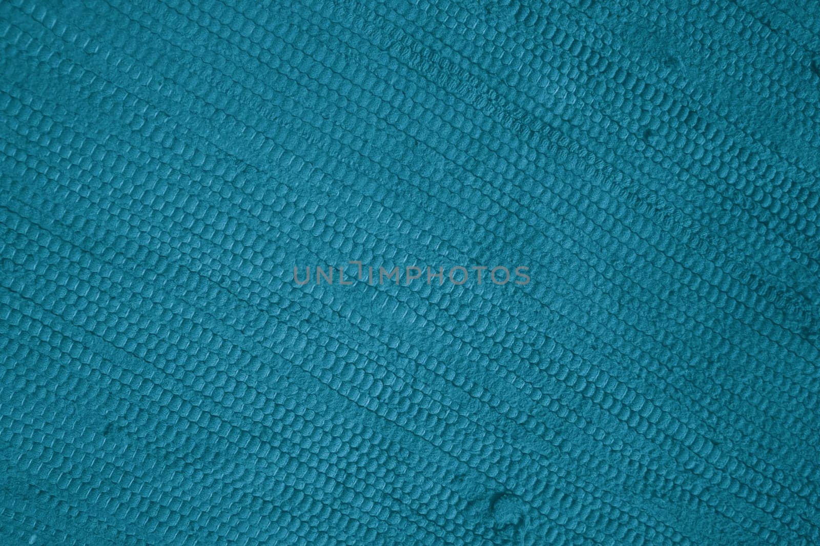 Coarse fabric as background turquoise