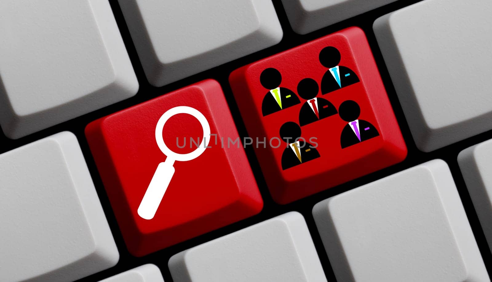 Search online for top staff