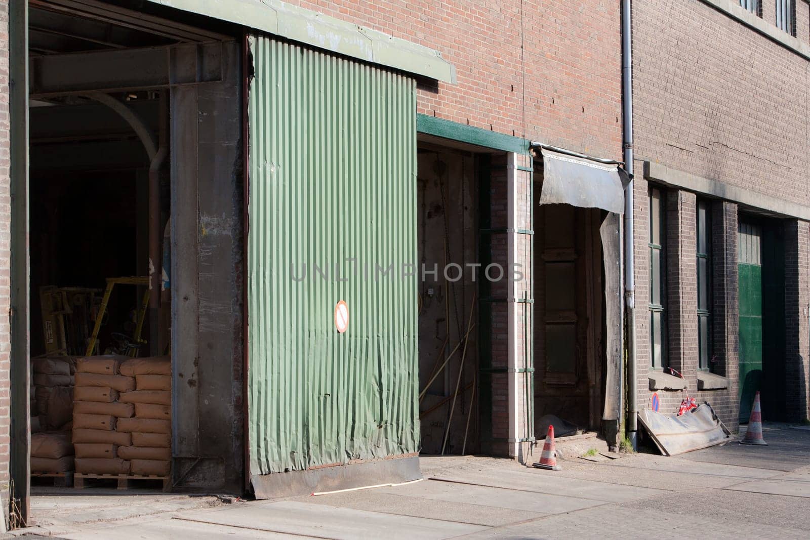 Old flour and grain warehouse in Gouda, the Netherlands
