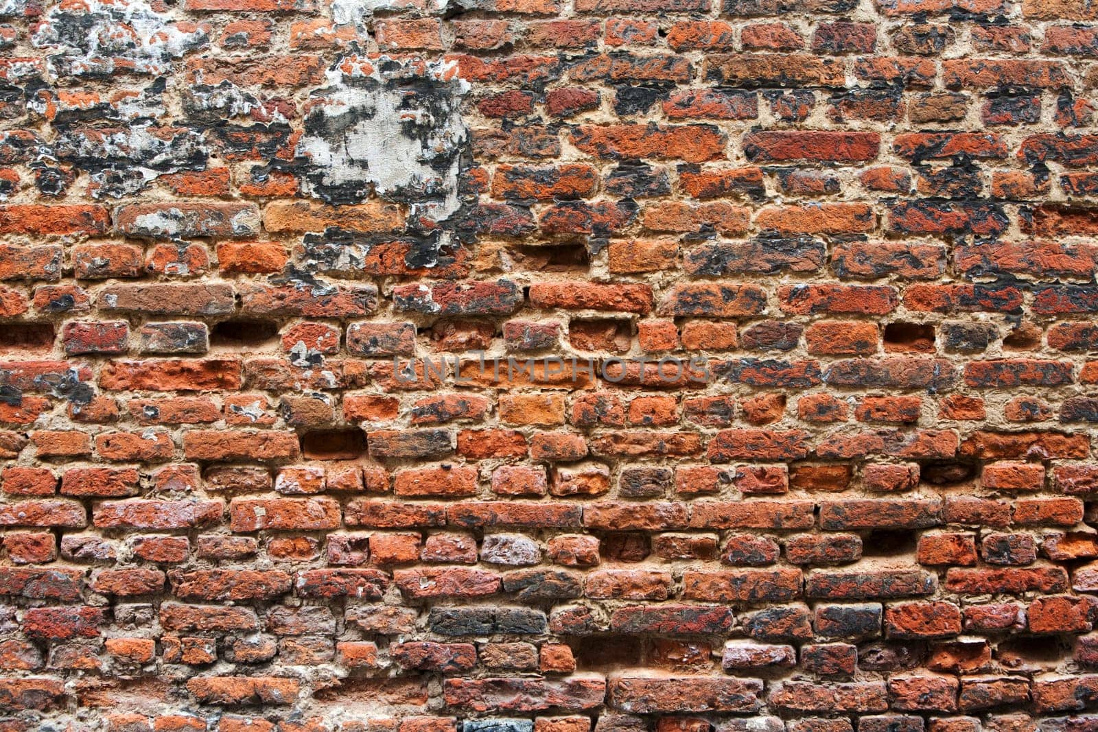 Historic brick wall background